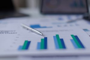 Pen Lying Atop Marketing Research Data